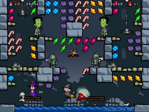 A further screen from Bonbon Quest.