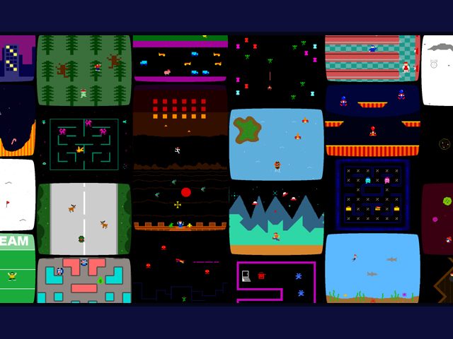 A further screen from Joystick Johnny.