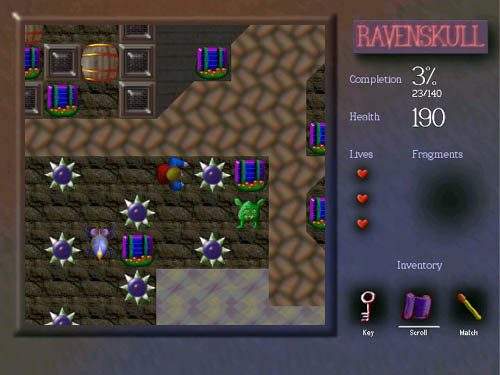Ravenskull in play, from the screenshot this archive holds.