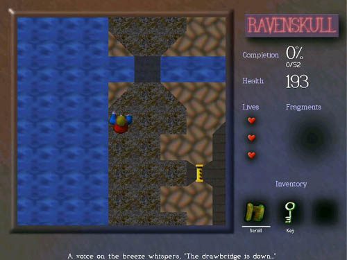 A further screen from Ravenskull.